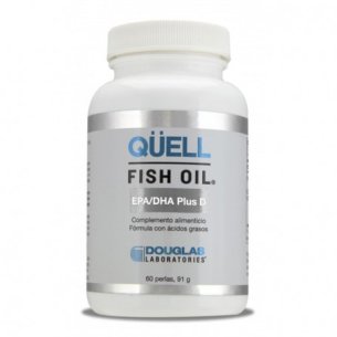 DOUGLAS QUELL FISH OIL EPA/DHA + D3 60 PERLAS