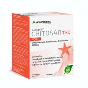 ARKODIET CHITOSAN FORTE MED 90 CAPSULAS