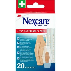 3M NEXCARE FIRST AID PLASTERS MIX 20 APOSITOS